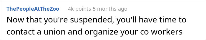People Online Applaud This Employee Who Responded To His Supervisor’s Message With A Meme And Got Suspended For It