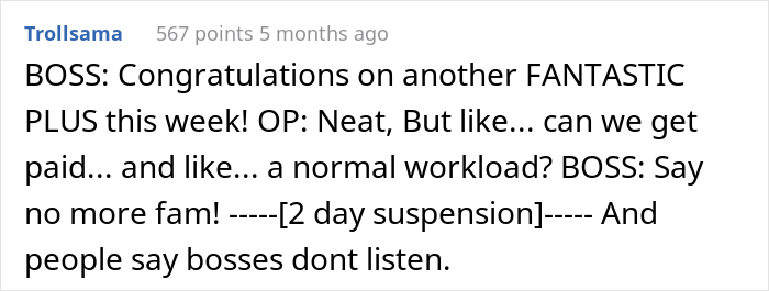 People Online Applaud This Employee Who Responded To His Supervisor’s Message With A Meme And Got Suspended For It