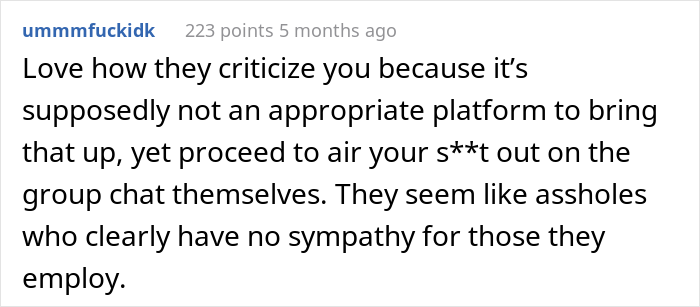 People Online Applaud This Employee Who Responded To His Supervisor’s Message With A Meme And Got Suspended For It