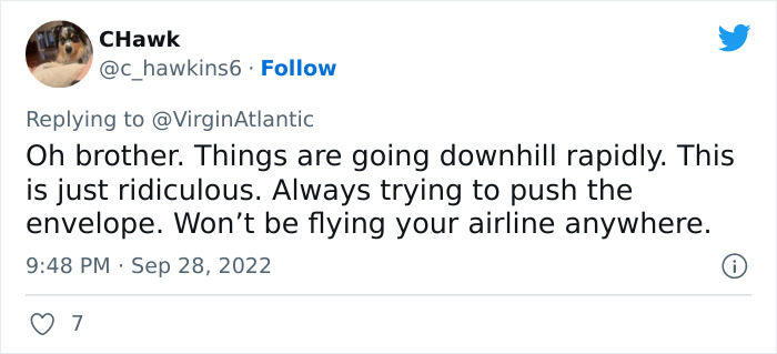 Virgin Atlantic Scraps Gendered Uniforms To Drive Inclusivity, Dividing Opinions Online Virgin Atlantic Scraps Gendered Uniforms To Drive Inclusivity, Dividing Opinions Online