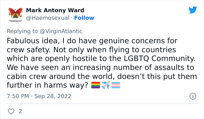 Virgin Atlantic Scraps Gendered Uniforms To Drive Inclusivity, Dividing Opinions Online Virgin Atlantic Scraps Gendered Uniforms To Drive Inclusivity, Dividing Opinions Online