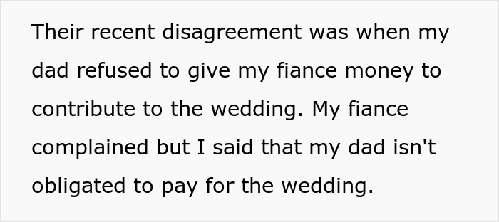 Man Is Offended His Fiancée Doesn’t Care He Is Uncomfortable With Her Dad Walking Her Down The Aisle