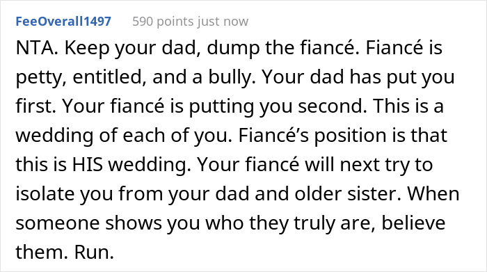 Man Is Offended His Fiancée Doesn’t Care He Is Uncomfortable With Her Dad Walking Her Down The Aisle