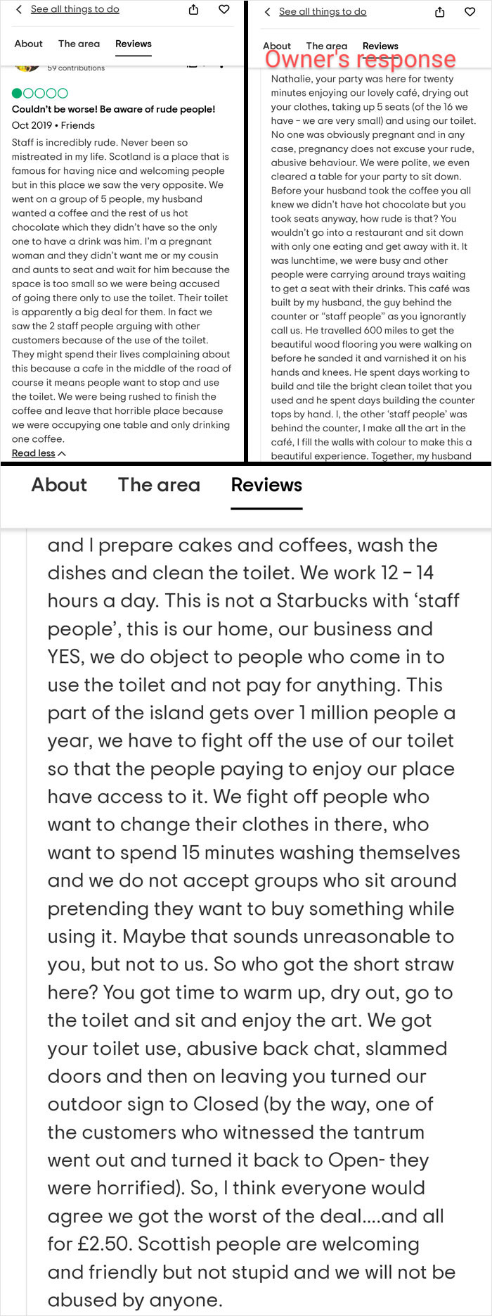 40 Times Customers Tried To Sabotage Businesses With Their Bad Reviews But Were Surprised When It Backfired