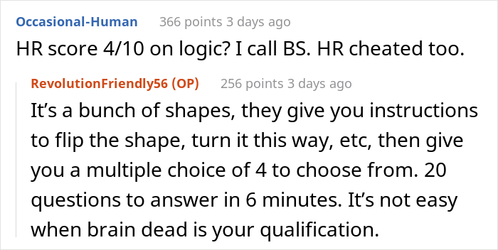 HR Makes Employees Take A Skill Test Designed For New Hires, They Maliciously Comply, HR Ends Up Scoring The Lowest HR Makes Employees Take A Skill Test Designed For New Hires, They Maliciously Comply, HR Ends Up Scoring The Lowest