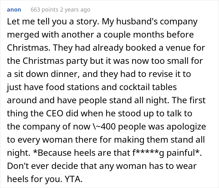 &ldquo;[Am I The Jerk] For Wanting My Girlfriend To Wear Appropriate Shoes To An Event?&rdquo;
