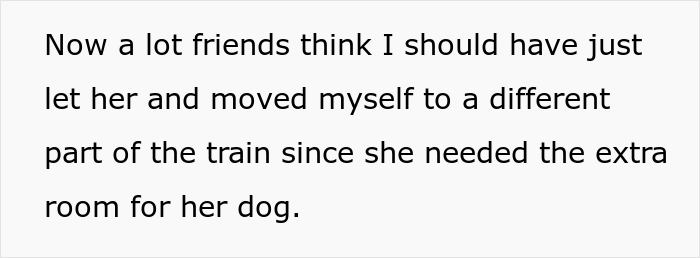 Traveler Is Told She Was Wrong For Asking A Woman With A Service Dog To Leave Her Compartment She Paid For So She Wants The Internet’s Opinion