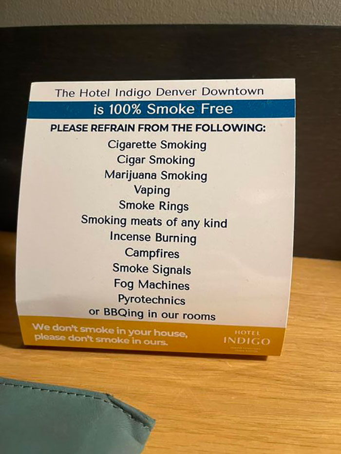 50 Times People Found Weird Or Hilarious Disclaimers That Were “Clearly The Result Of A Lawsuit” 50 Times People Found Weird Or Hilarious Disclaimers That Were “Clearly The Result Of A Lawsuit”