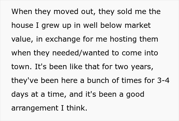 Pregnant Woman Asks For Parents’ Help For A Few Weeks, Refuses To Let Them Stay At Her House Because She Wants Privacy