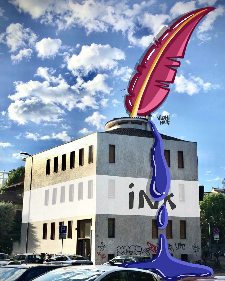 This Artist Drew These 39 Illustrations And They Interact With Everyday Objects (New Pics) This Artist Drew These 39 Illustrations And They Interact With Everyday Objects (New Pics)