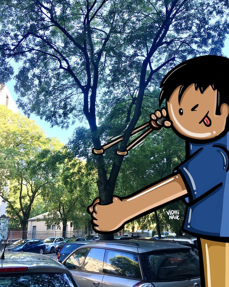 This Artist Drew These 39 Illustrations And They Interact With Everyday Objects (New Pics) This Artist Drew These 39 Illustrations And They Interact With Everyday Objects (New Pics)