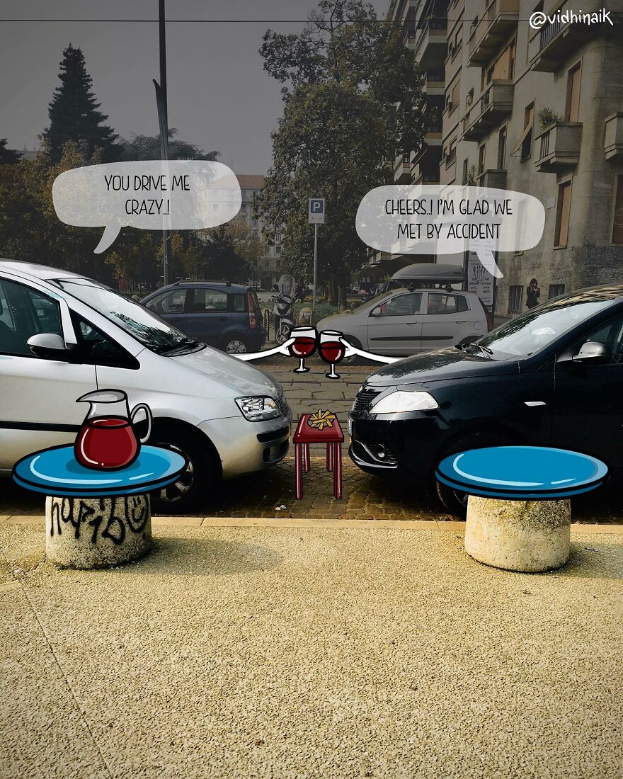 This Artist Drew These 39 Illustrations And They Interact With Everyday Objects (New Pics) This Artist Drew These 39 Illustrations And They Interact With Everyday Objects (New Pics)