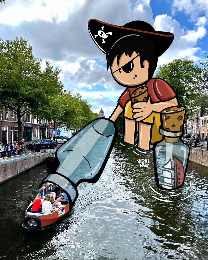 This Artist Drew These 39 Illustrations And They Interact With Everyday Objects (New Pics) This Artist Drew These 39 Illustrations And They Interact With Everyday Objects (New Pics)