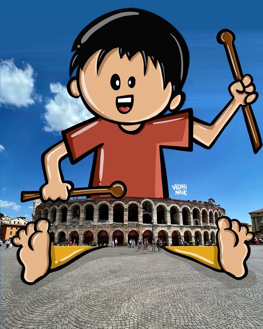 This Artist Drew These 39 Illustrations And They Interact With Everyday Objects (New Pics) This Artist Drew These 39 Illustrations And They Interact With Everyday Objects (New Pics)