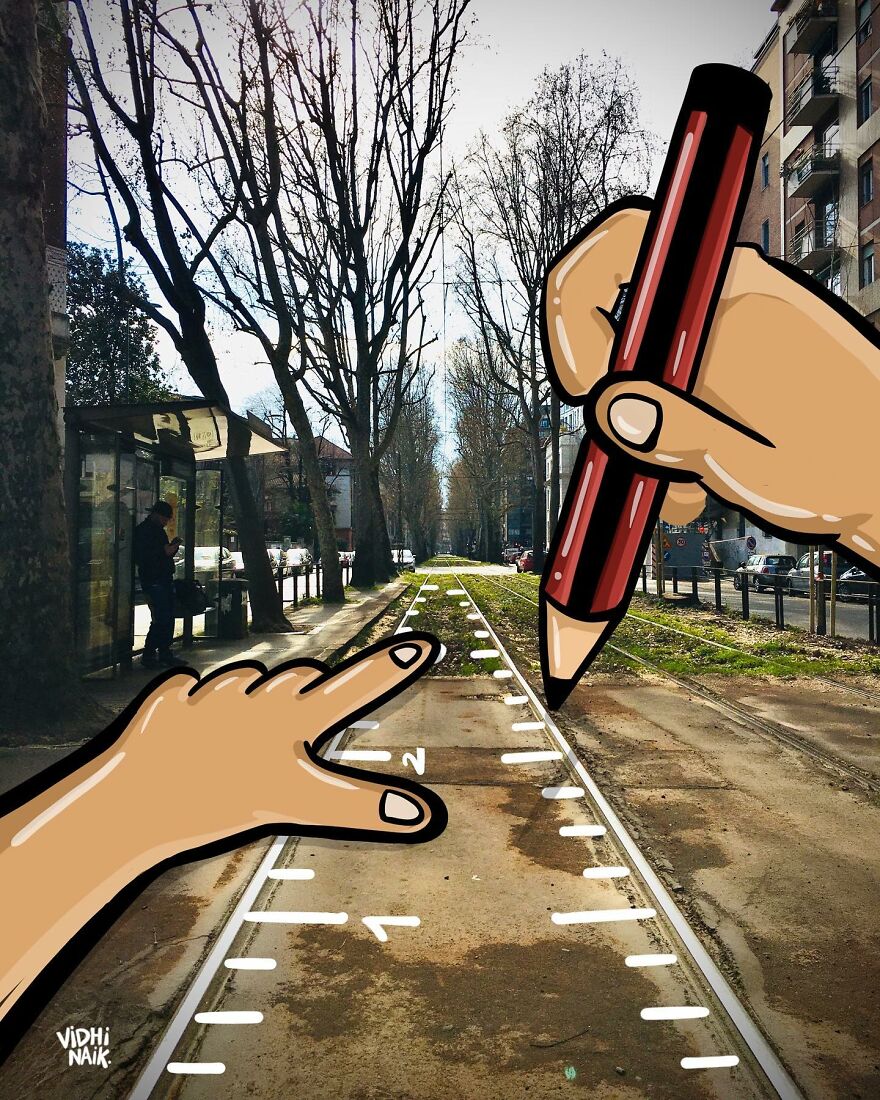 This Artist Drew These 39 Illustrations And They Interact With Everyday Objects (New Pics) This Artist Drew These 39 Illustrations And They Interact With Everyday Objects (New Pics)