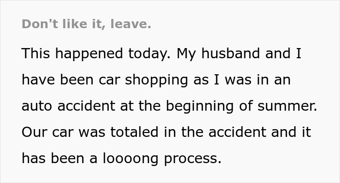 Buyers Maliciously Comply When Car Dealership Gives Them The Ultimatum “Take It Or Leave It” Buyers Maliciously Comply When Car Dealership Gives Them The Ultimatum “Take It Or Leave It”