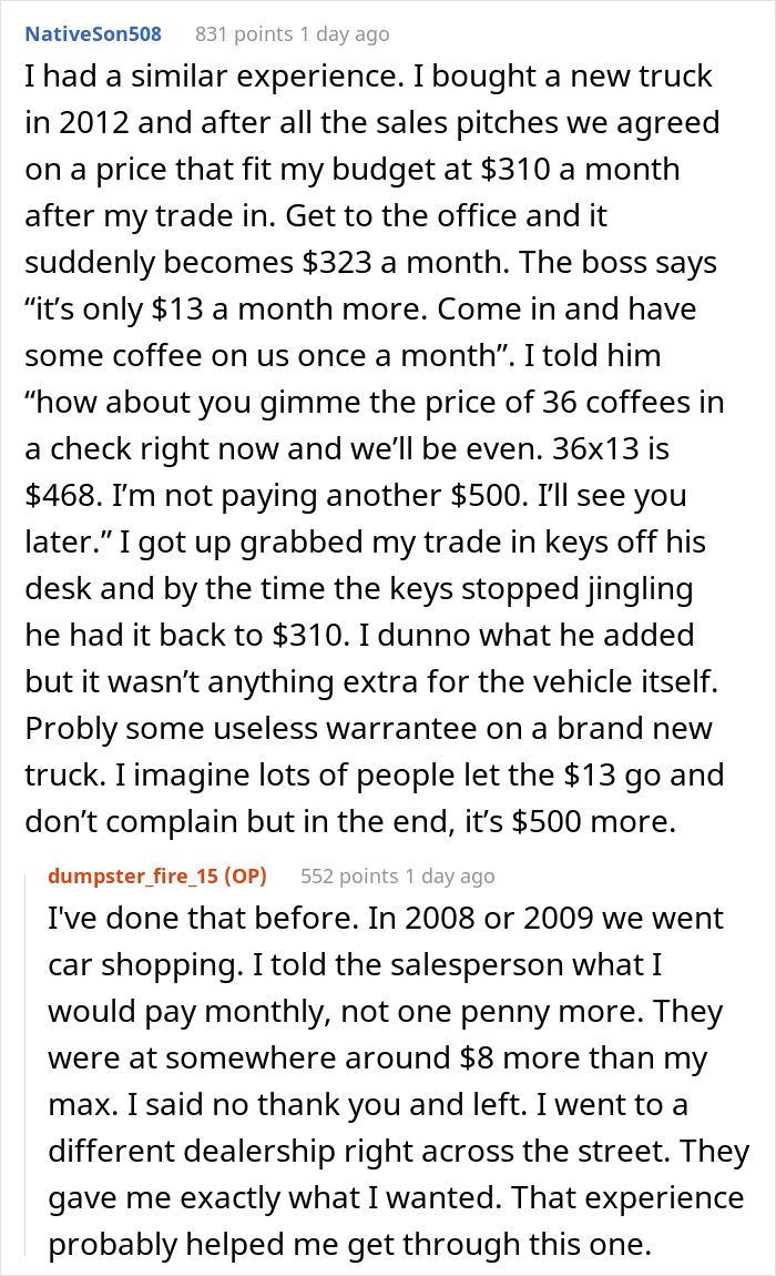 Buyers Maliciously Comply When Car Dealership Gives Them The Ultimatum “Take It Or Leave It” Buyers Maliciously Comply When Car Dealership Gives Them The Ultimatum “Take It Or Leave It”