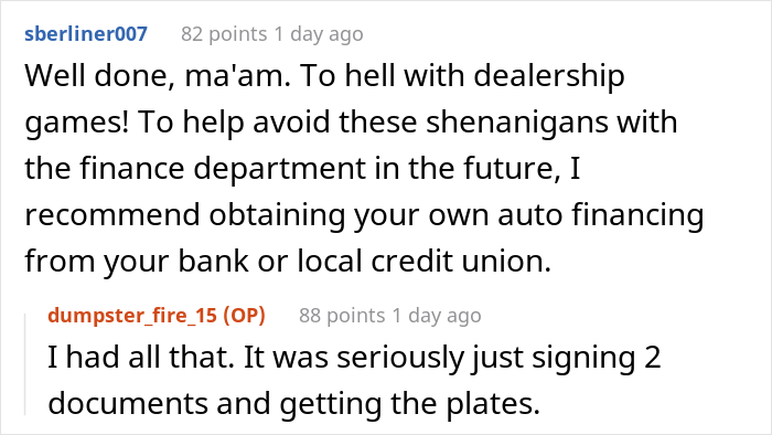 Buyers Maliciously Comply When Car Dealership Gives Them The Ultimatum “Take It Or Leave It” Buyers Maliciously Comply When Car Dealership Gives Them The Ultimatum “Take It Or Leave It”