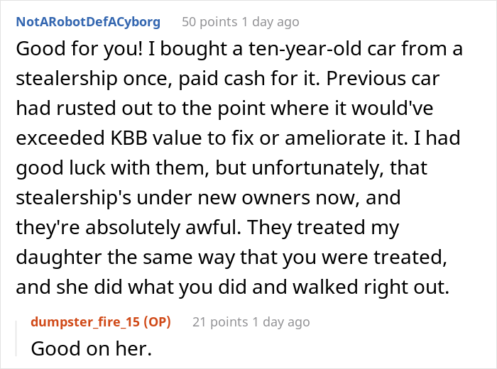 Buyers Maliciously Comply When Car Dealership Gives Them The Ultimatum “Take It Or Leave It” Buyers Maliciously Comply When Car Dealership Gives Them The Ultimatum “Take It Or Leave It”