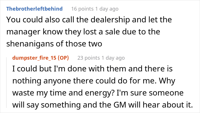 Buyers Maliciously Comply When Car Dealership Gives Them The Ultimatum “Take It Or Leave It” Buyers Maliciously Comply When Car Dealership Gives Them The Ultimatum “Take It Or Leave It”