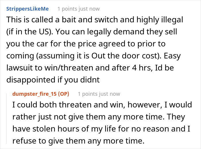 Buyers Maliciously Comply When Car Dealership Gives Them The Ultimatum “Take It Or Leave It” Buyers Maliciously Comply When Car Dealership Gives Them The Ultimatum “Take It Or Leave It”