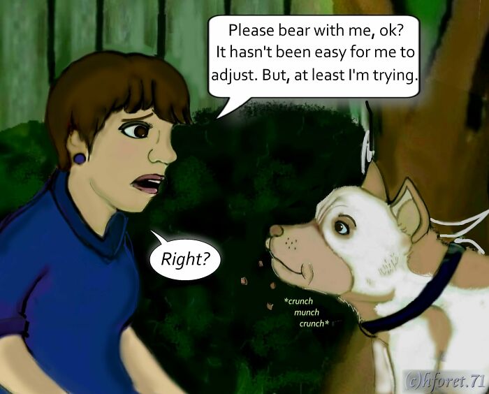 My Animal Comic Introducing A Pitbull Character Named &ldquo;King&rdquo;, Part 4 (12 Pics)