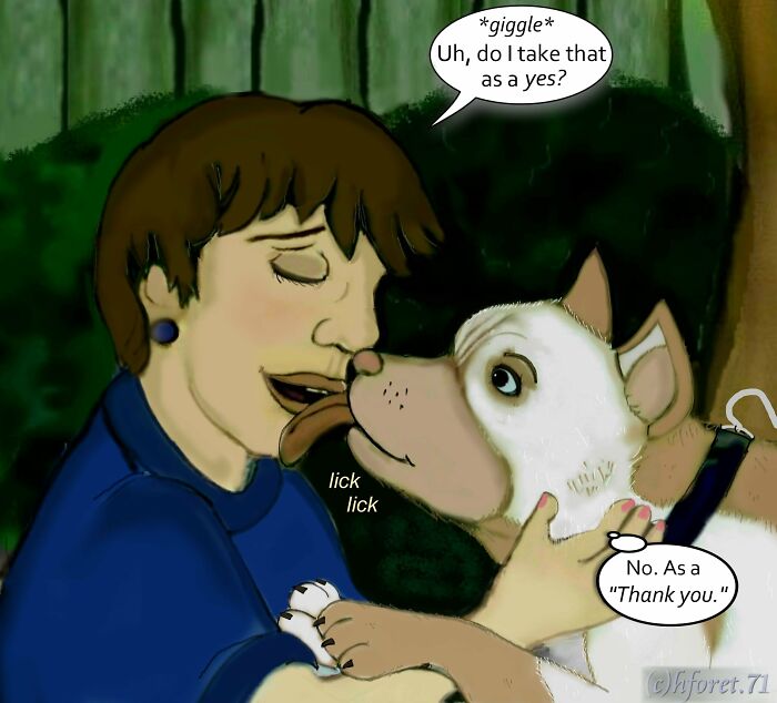 My Animal Comic Introducing A Pitbull Character Named &ldquo;King&rdquo;, Part 4 (12 Pics)