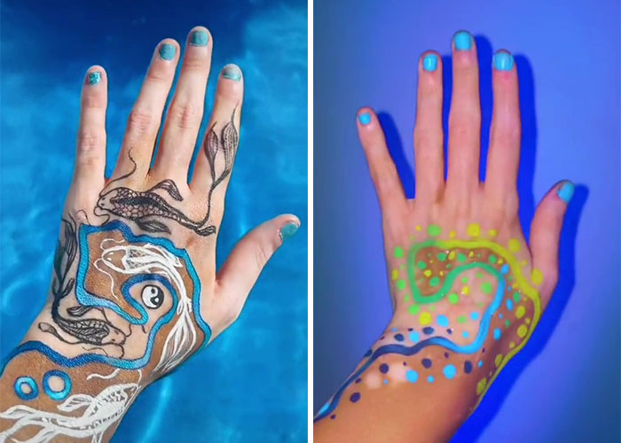 Woman Matches The Color Of The Paint She Outlines Her Vitiligo Spots With To Her Outfits, And People Can’t Get Enough Woman Matches The Color Of The Paint She Outlines Her Vitiligo Spots With To Her Outfits, And People Can’t Get Enough