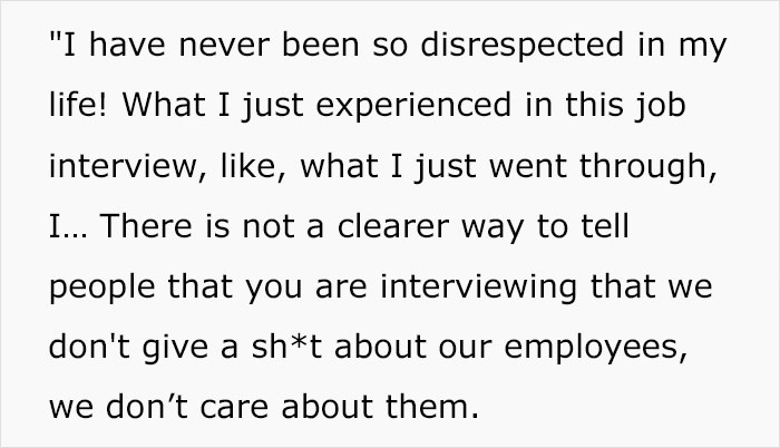 &lsquo;I&rsquo;ve Never Been So Disrespected In My Life&rsquo;: Woman Shares Her Most Terrible Job Interview Experience That Was Full Of Red Flags