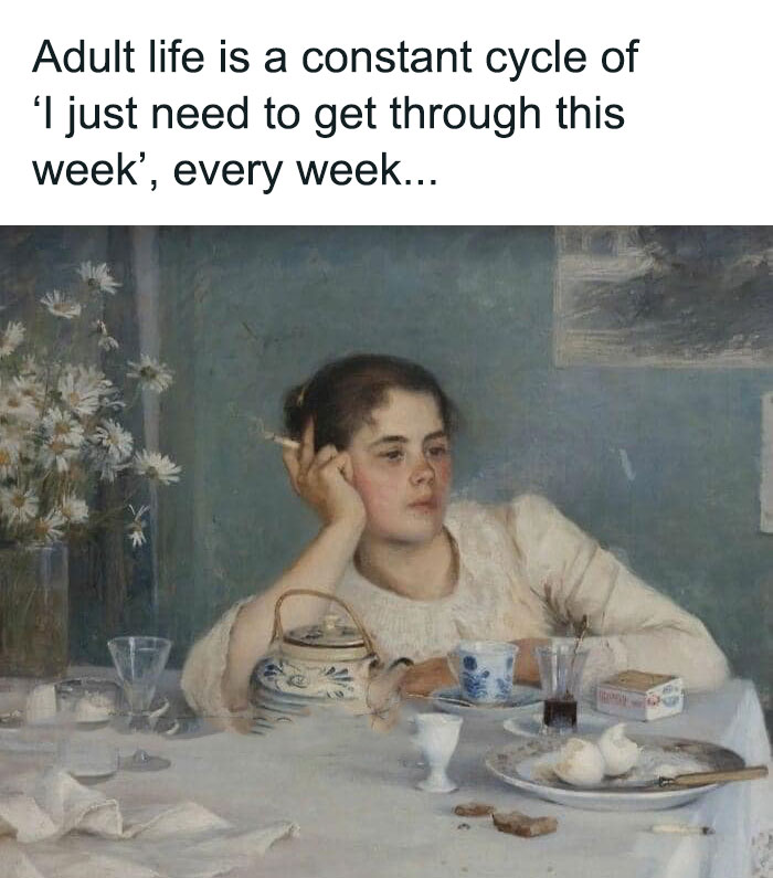 50 Hilariously Relatable Classical Art Memes That Might Make You Laugh