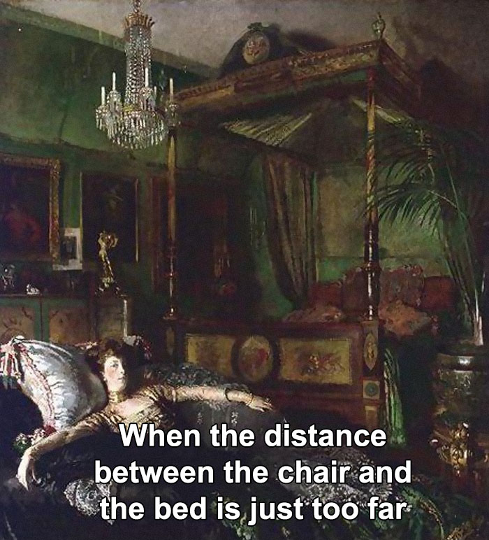 50 Hilariously Relatable Classical Art Memes That Might Make You Laugh