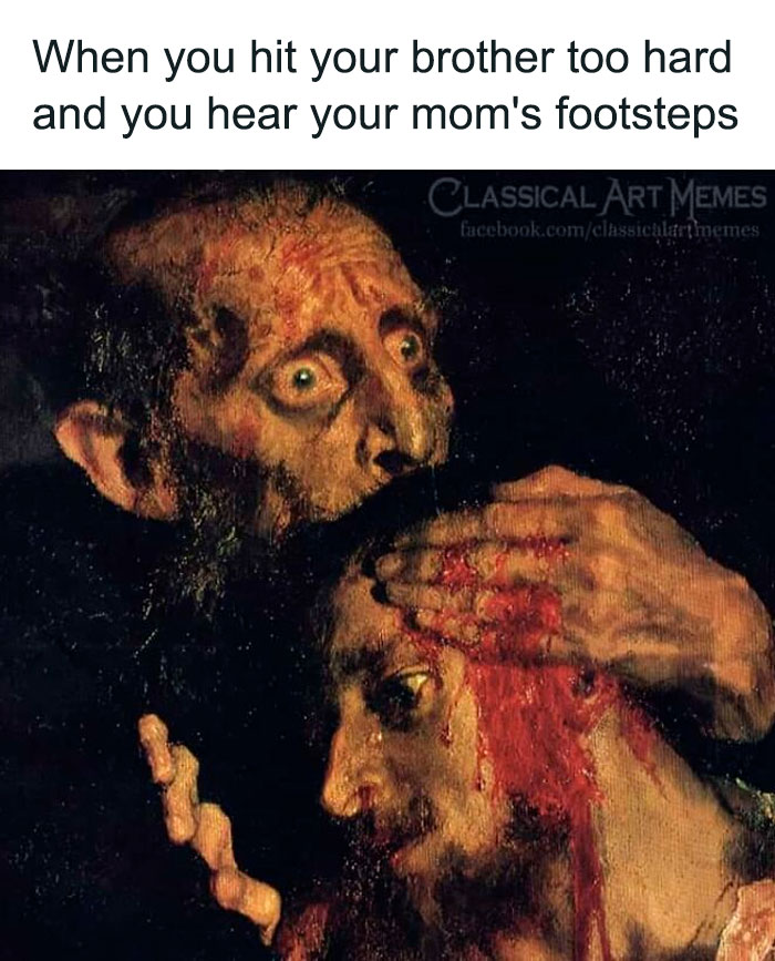 50 Hilariously Relatable Classical Art Memes That Might Make You Laugh