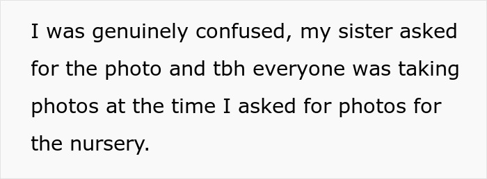 New Mom Sends Her Daughter’s Picture On Sister’s Request, Gets Called A Jerk Since She Had A Miscarriage 4 Years Ago