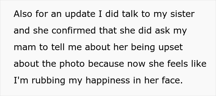 New Mom Sends Her Daughter’s Picture On Sister’s Request, Gets Called A Jerk Since She Had A Miscarriage 4 Years Ago