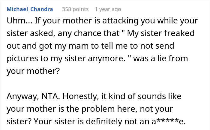 New Mom Sends Her Daughter’s Picture On Sister’s Request, Gets Called A Jerk Since She Had A Miscarriage 4 Years Ago