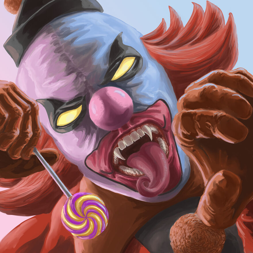 My Nightmare-Fueled Versions Of Scooby-Doo Villains (21 Pics)