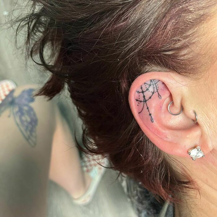 115 Ear Tattoo Ideas To Give You A Unique Look 115 Ear Tattoo Ideas To Give You A Unique Look