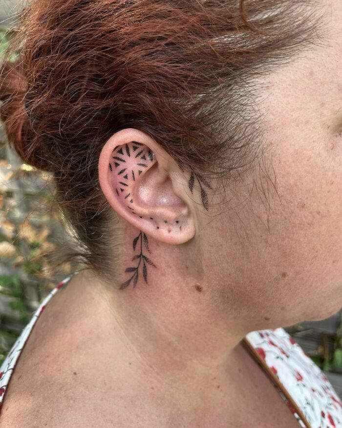 115 Ear Tattoo Ideas To Give You A Unique Look 115 Ear Tattoo Ideas To Give You A Unique Look