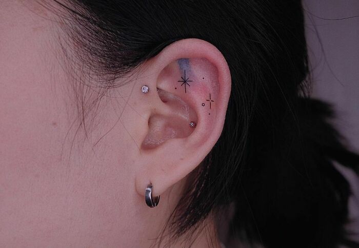 115 Ear Tattoo Ideas To Give You A Unique Look 115 Ear Tattoo Ideas To Give You A Unique Look