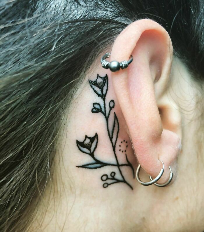 115 Ear Tattoo Ideas To Give You A Unique Look 115 Ear Tattoo Ideas To Give You A Unique Look