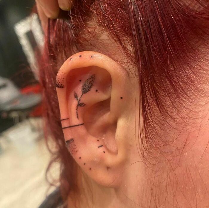 115 Ear Tattoo Ideas To Give You A Unique Look 115 Ear Tattoo Ideas To Give You A Unique Look