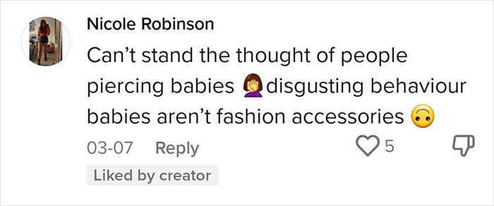 Parent Wants To Get Their 2-Week-Old’s Ears Pierced But This Body Piercer Refuses Parent Wants To Get Their 2-Week-Old’s Ears Pierced But This Body Piercer Refuses