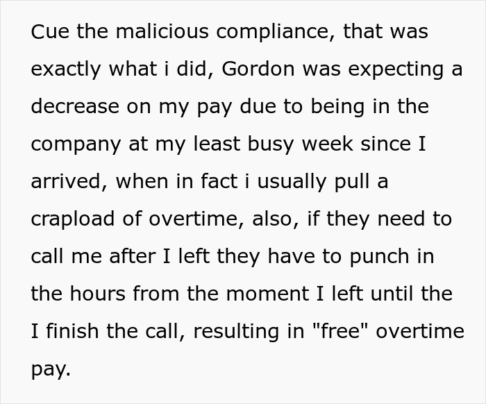 Boss Demands Employee Punch In All Work Hours, Expects To Pay Him Less But He Gets A 30% Raise Instead Boss Demands Employee Punch In All Work Hours, Expects To Pay Him Less But He Gets A 30% Raise Instead