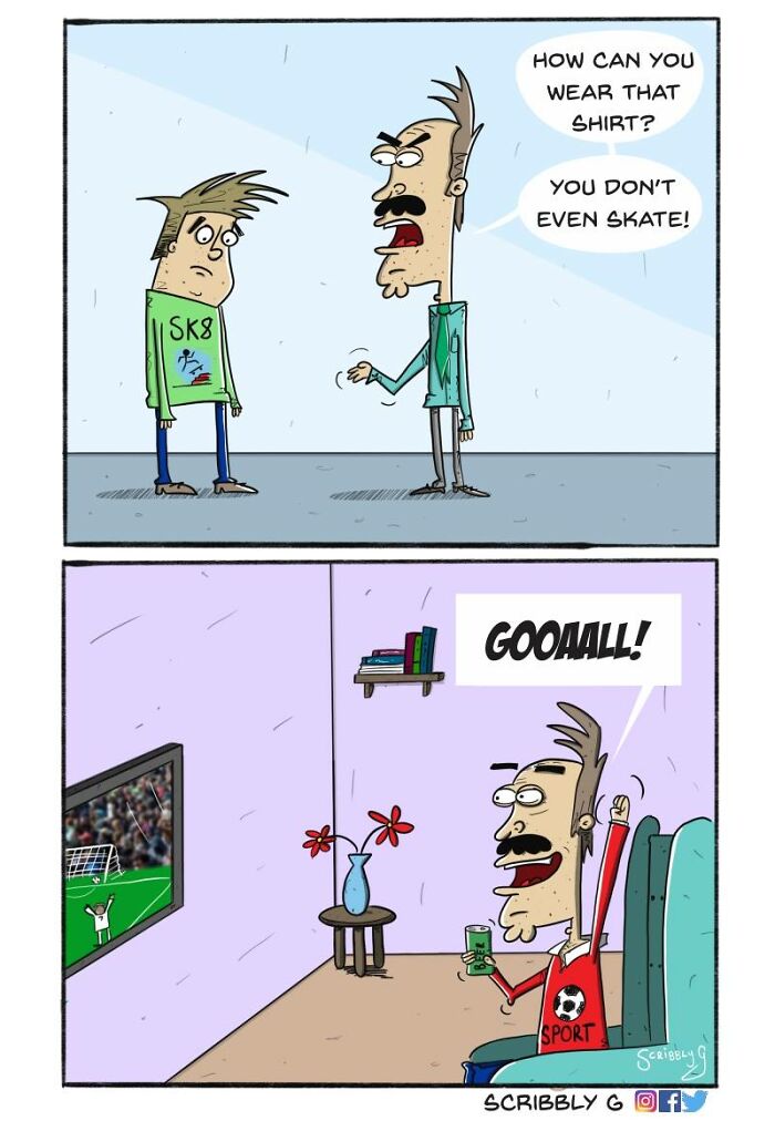 25 Unpredictable Comics With Dark Humor, Illustrated By Scribbly G (New Pics) 25 Unpredictable Comics With Dark Humor, Illustrated By Scribbly G (New Pics)