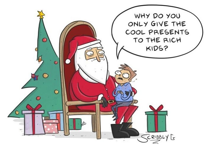 25 Unpredictable Comics With Dark Humor, Illustrated By Scribbly G (New Pics)