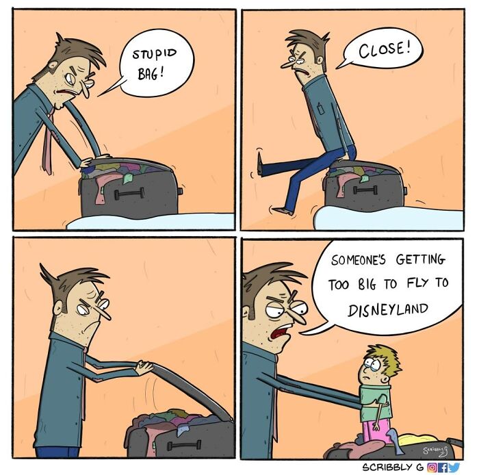 25 Unpredictable Comics With Dark Humor, Illustrated By Scribbly G (New Pics) 25 Unpredictable Comics With Dark Humor, Illustrated By Scribbly G (New Pics)