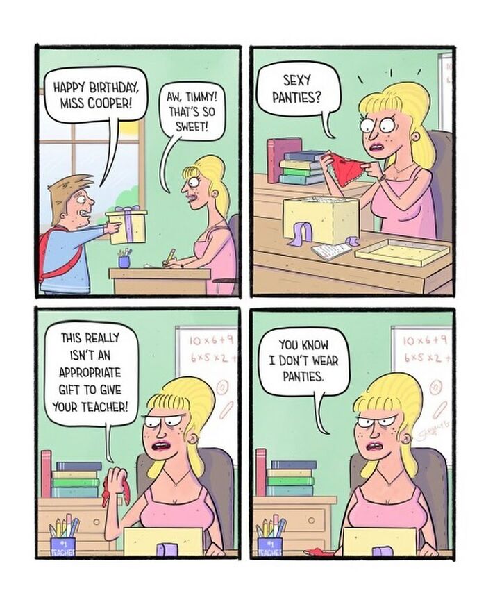 25 Unpredictable Comics With Dark Humor, Illustrated By Scribbly G (New Pics)