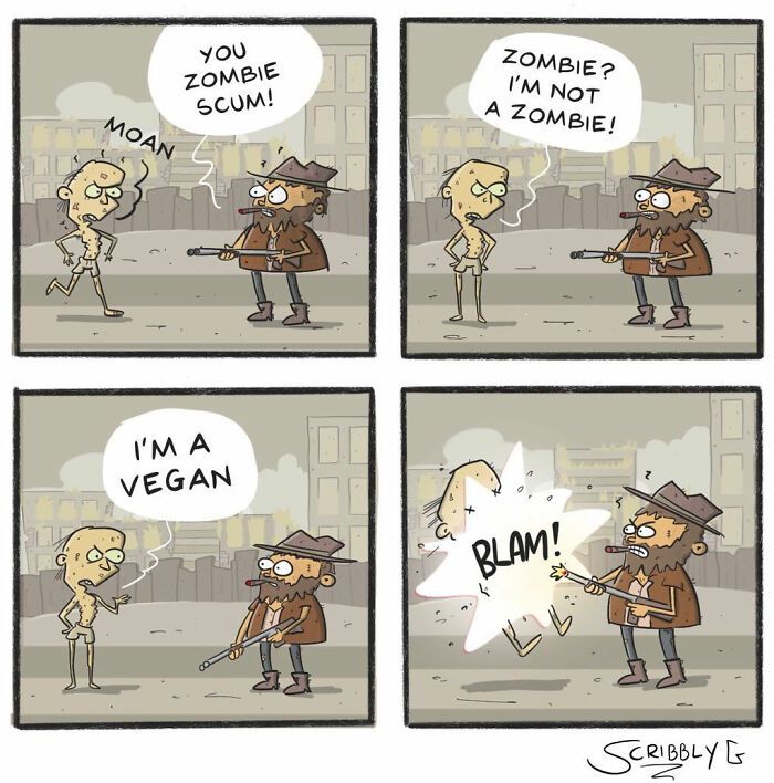 25 Unpredictable Comics With Dark Humor, Illustrated By Scribbly G (New Pics) 25 Unpredictable Comics With Dark Humor, Illustrated By Scribbly G (New Pics)