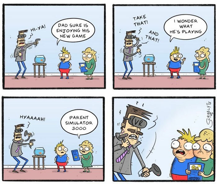 25 Unpredictable Comics With Dark Humor, Illustrated By Scribbly G (New Pics)