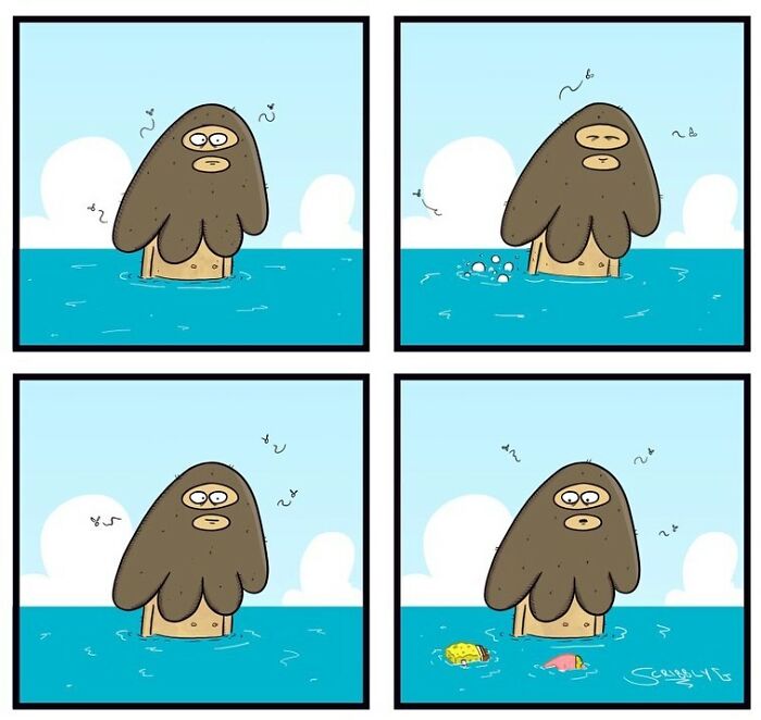 25 Unpredictable Comics With Dark Humor, Illustrated By Scribbly G (New Pics)